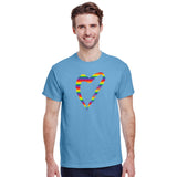 Large Pride Heart T-Shirt