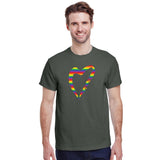 Large Pride Heart T-Shirt