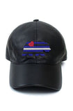 Leather Bear Cap - DISCONTINTUED DESIGN - LIMITED STOCK LEFT
