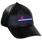Leather Bear Cap - DISCONTINTUED DESIGN - LIMITED STOCK LEFT