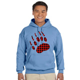 Large Bear Paw Lumberjack Hoodie