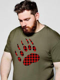 Lumberjack Large Bear Paw T-Shirt