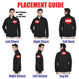 CUSTOM Jacket Men's - One Colour Print (Two Designs) - Minimum 6 Pieces