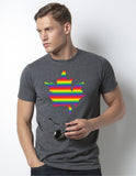 Pride Maple Leaf Print T-Shirt