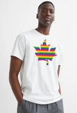 Pride Maple Leaf Print T-Shirt