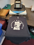 CUSTOM T-Shirt Ladies V-Neck - 12 or More Pieces - 1 colour print  (2 Designs)