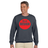 CUSTOM Crew Neck Sweatshirt - 12 or More Pieces - 1 colour print  (2 Designs)