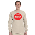 CUSTOM T-Shirt Long Sleeve - One Colour Print (One Design) - 1 - 11 Pieces