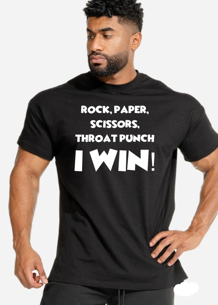 Rock Paper Scissors Throat Punch I Win – BearWear International
