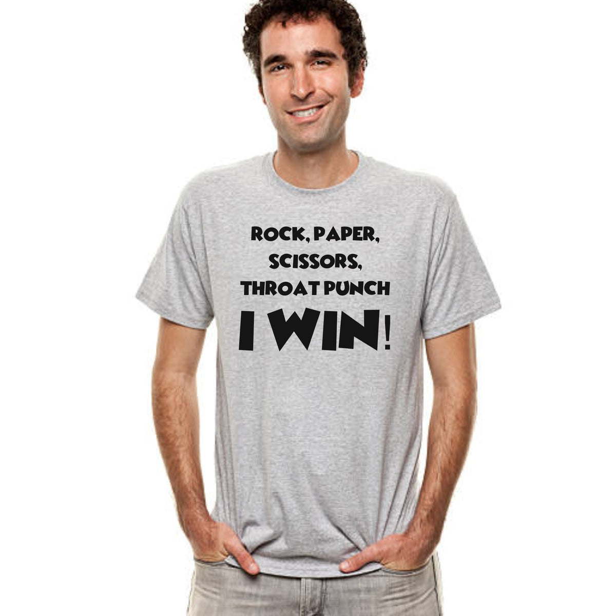 Rock Paper Scissors Throat Punch I Win – BearWear International