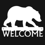 Welcome Bear Decal