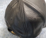 Leather Bear Cap - DISCONTINTUED DESIGN - LIMITED STOCK LEFT