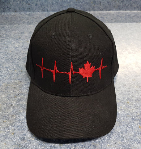 Canadian Heartbeat Cap - DISCONTINTUED DESIGN - LIMITED STOCK LEFT
