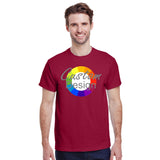 CUSTOM T-Shirt 12 or More Pieces - Multi-Colour print (1 Design)