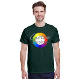CUSTOM T-Shirt 12 or More Pieces - Multi-Colour print (2 Designs)