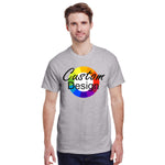 CUSTOM T-Shirt 12 or More Pieces - Multi-Colour print (1 Design)