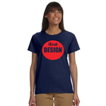 CUSTOM T-Shirt LADIES - 12 or More Pieces - 1 colour print  (2 Designs)