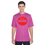 CUSTOM Wicking T-Shirt - 12 or More Pieces - 1 colour print  (1 Design)