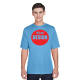 CUSTOM Wicking T-Shirt - 12 or More Pieces - 1 colour print  (2 Designs)