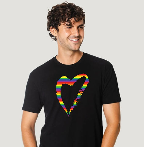 Large Pride Heart T-Shirt