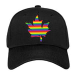 Pride Maple Leaf Print Cap