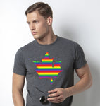 Pride Maple Leaf Print T-Shirt