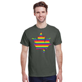 Pride Maple Leaf Print T-Shirt