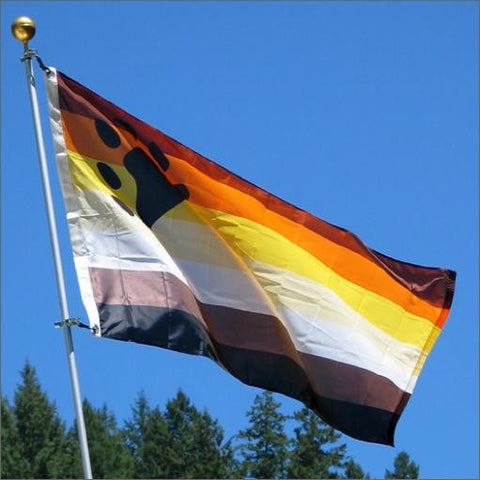 Bear Pride Flag 3' X 5'